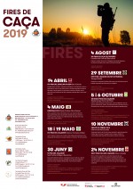 Calendari Fires de Caça 2019